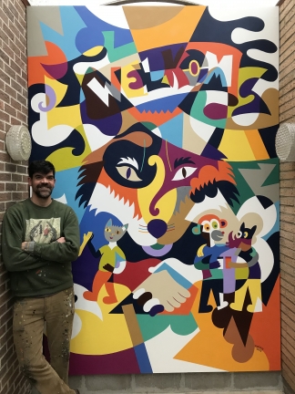 Fun Fox Mural