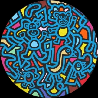 Monkey greeting Bear